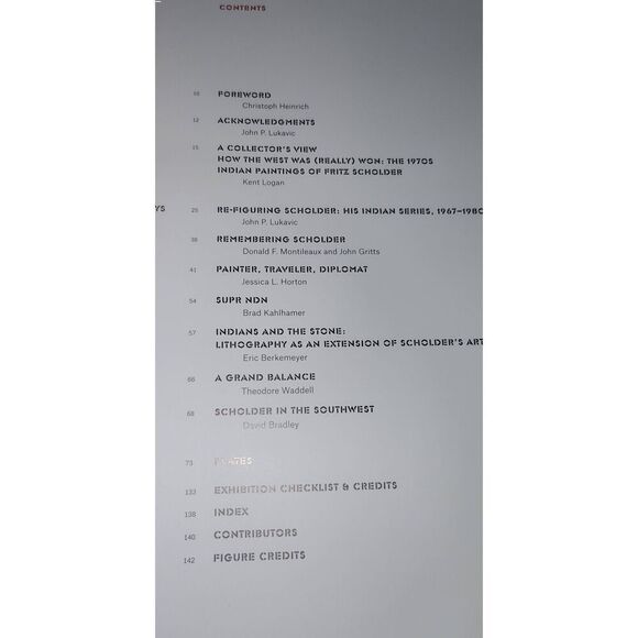 Super Indian Fritz Scholder 1967-1980 Horton Native American Indian Artist HC/dj - Picture 9 of 16